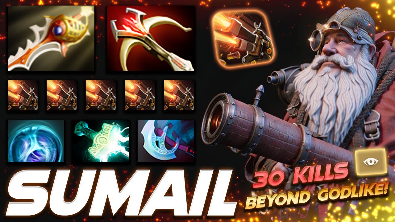 SumaiL Sniper Beyond Godlike - Dota 2 Pro Gameplay [Watch & Learn]