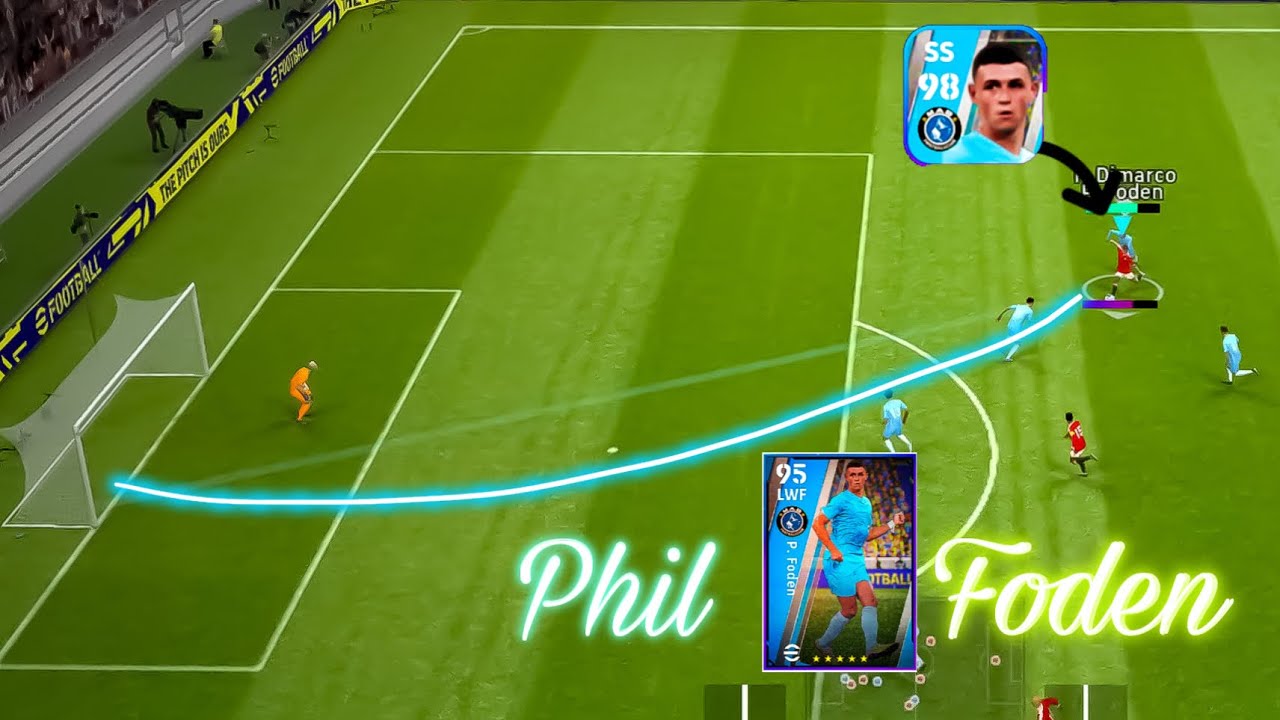 Foden 99 Rated Review - ( 95 Ball Control ) eFootball 2023 mobile