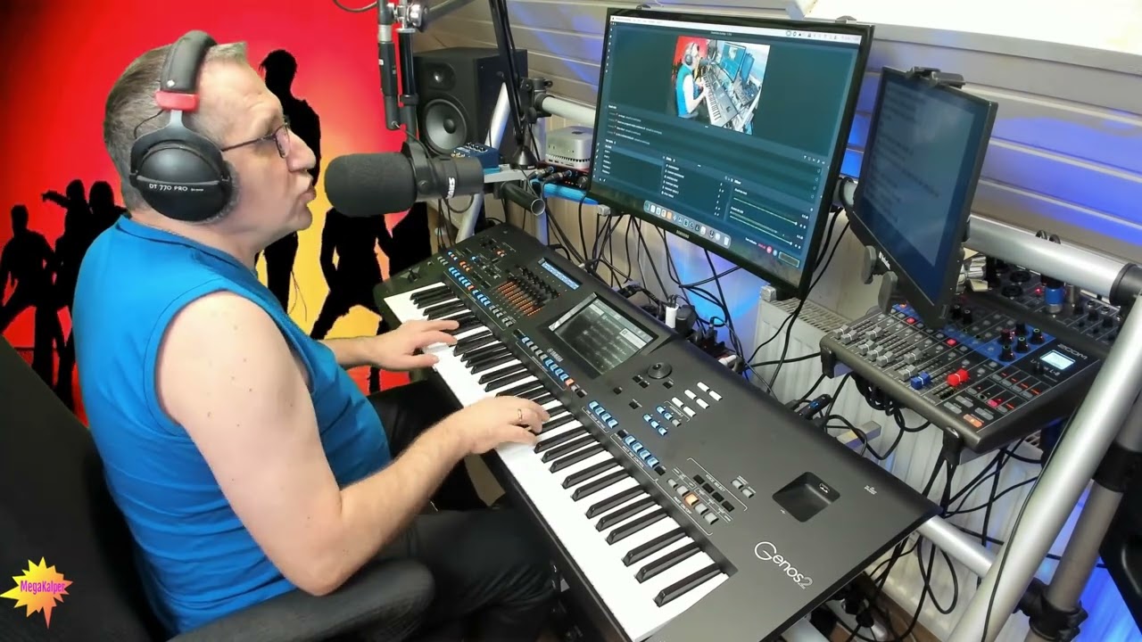 Nauczycielka tańca-cover (Pavol Hammel)-Yamaha Genos 2+wokal