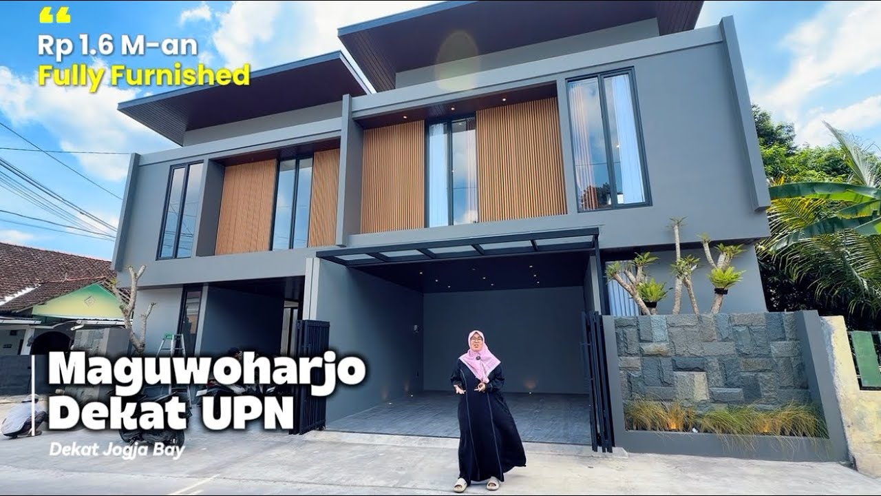 RUMAH DEKAT UPN DI MAGUWOHARJO FULL FURNISHED RP 1.695 MILYAR NEGO , MIODEL GINI BIASANYA REBUTAN 😁