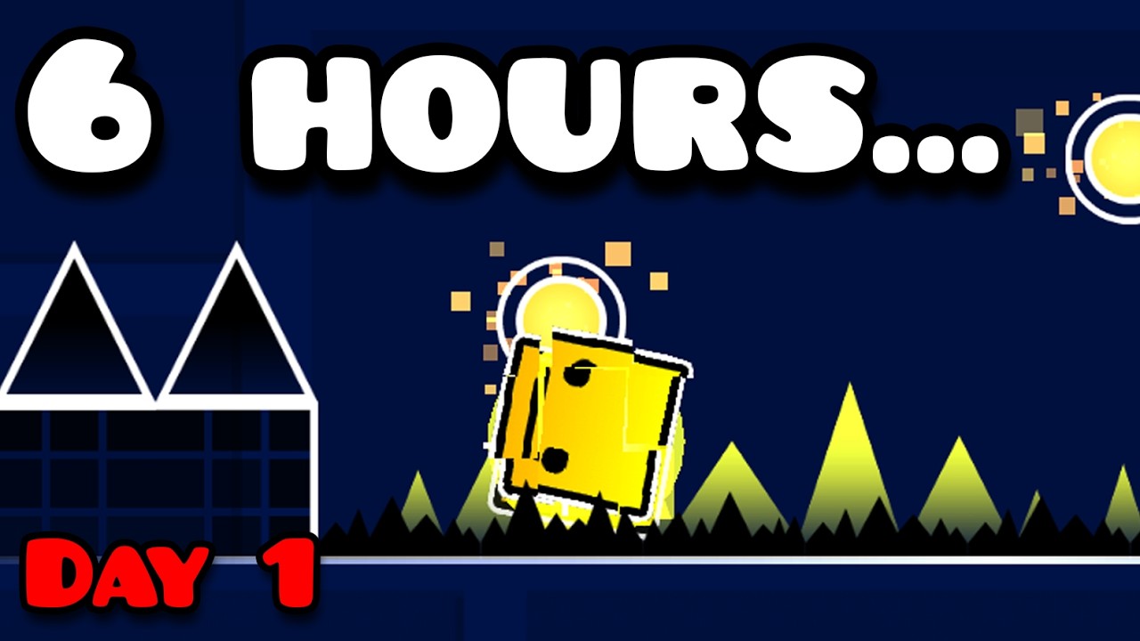🔴LEARNING 6 HOUR GD LEVEL (EATEOT)🔴I'M COOKED🔴Day 1