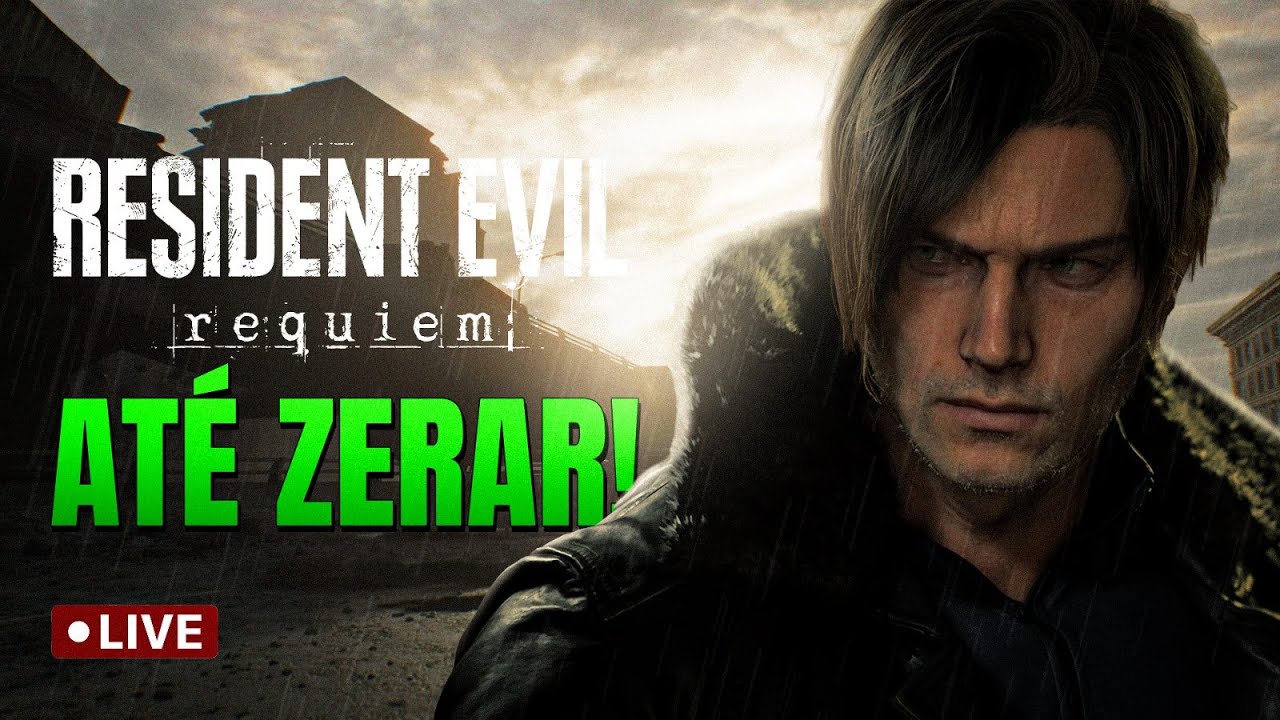 🔴LIVE - BORA PLATINAR O RESIDENT EVIL REQUIEM