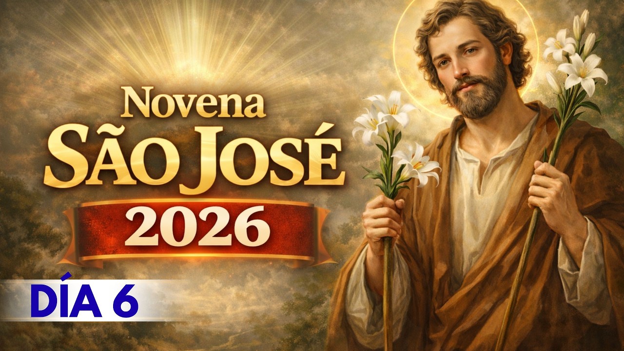 🙏 Contemplando São José como modelo de oração| Novena-Dia 6.