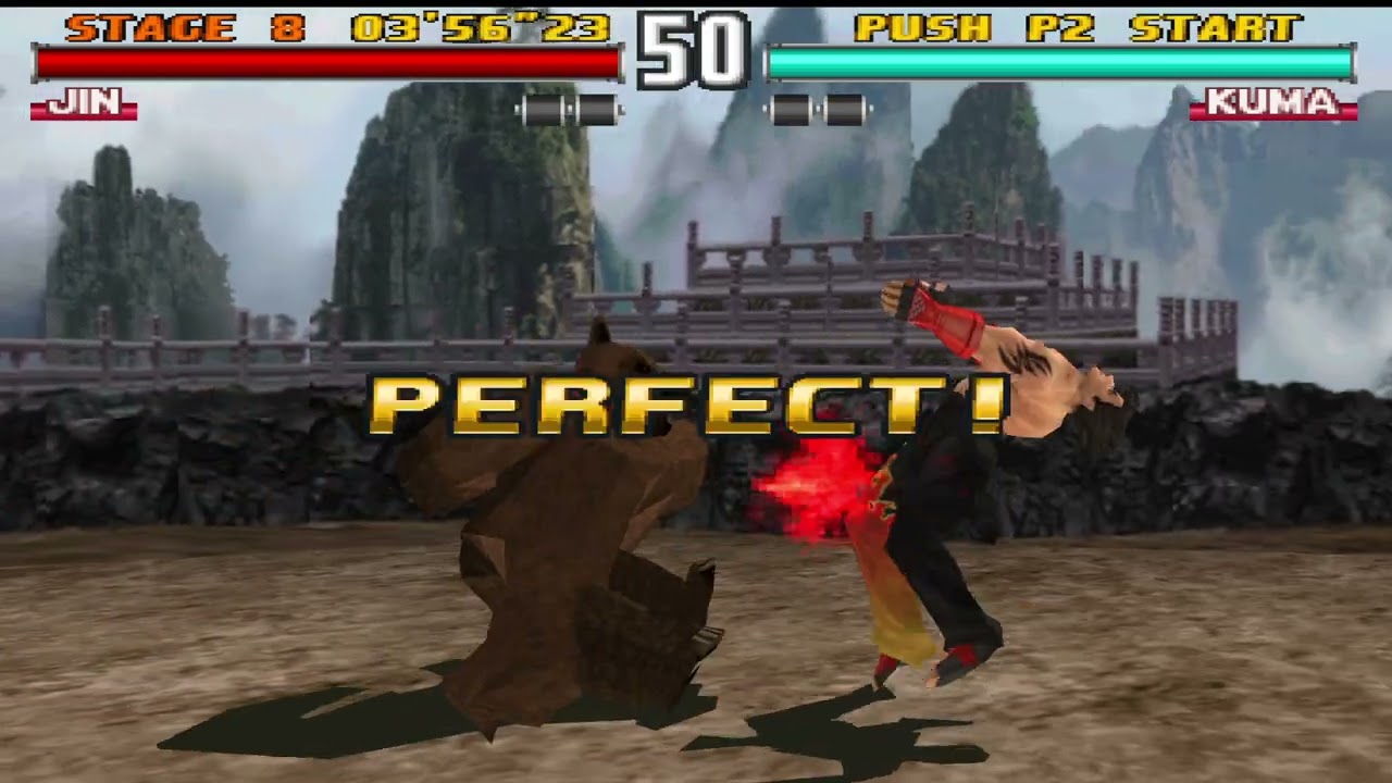 2026년 1월 27일에 하는 철권3 카자마 진 플레이