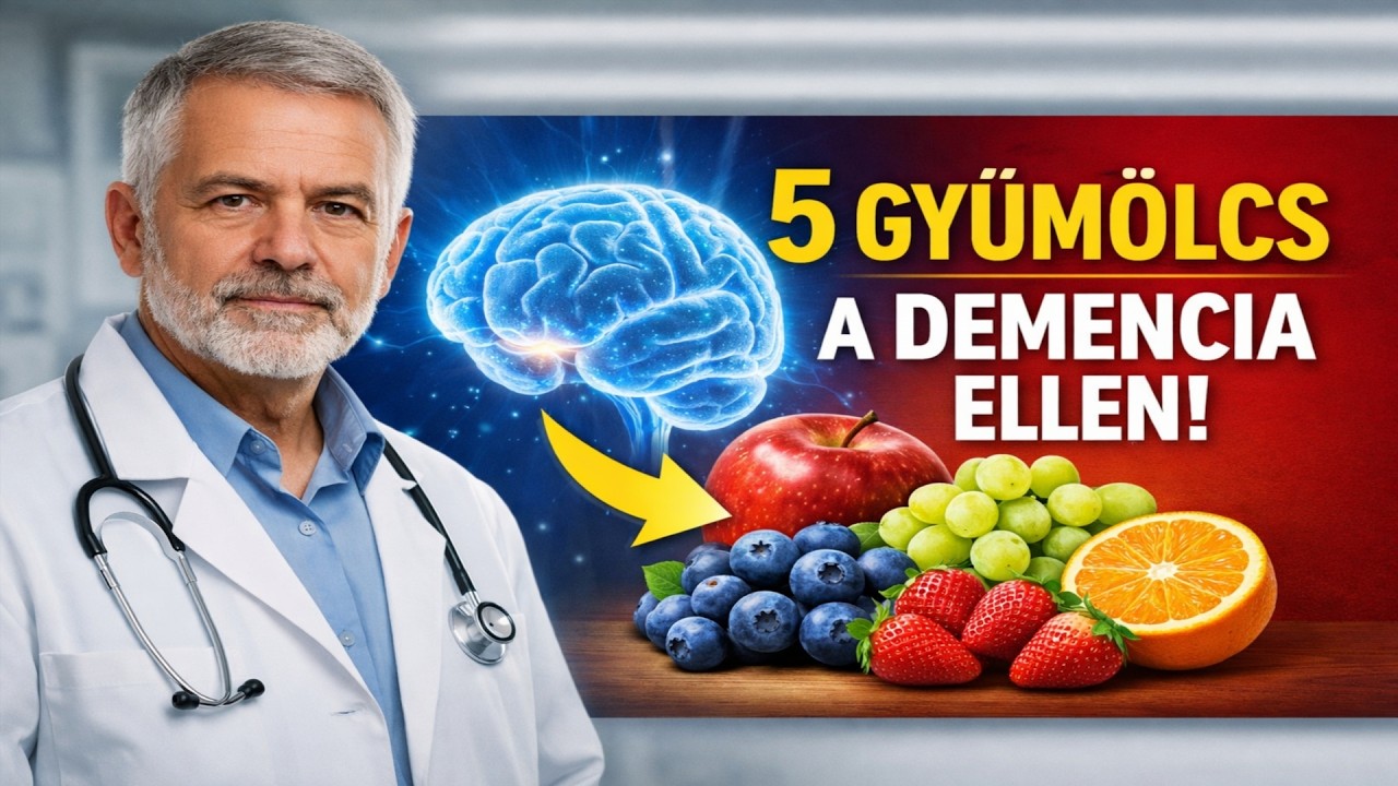 Ez az 5 gyümölcs valósággal karbantartja az elmét! Az orvos elárulta: íme az agyunk 5 legfőbb védel