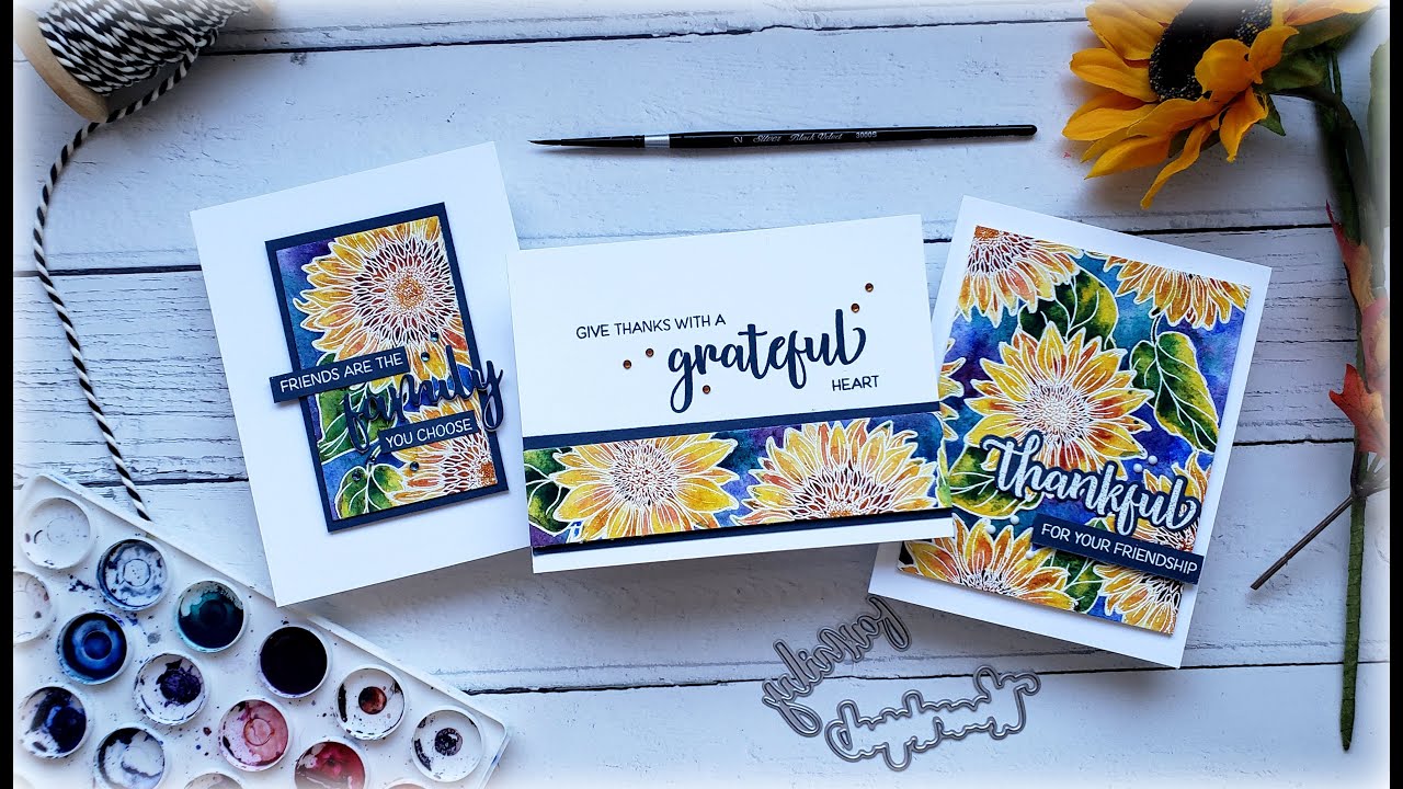 Making Your Own Pattern Embossed Resist Watercolor: Emergency C-Section