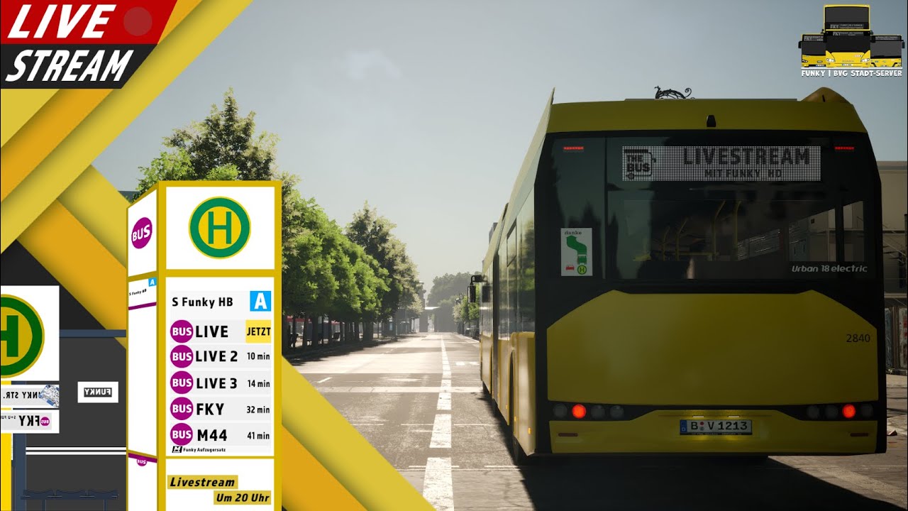 The Bus LIVE ab 20 Uhr! 😮 Multiplayer | mit Simplay & Funky_HD 👪 | #thebus  #livestream #deutsch