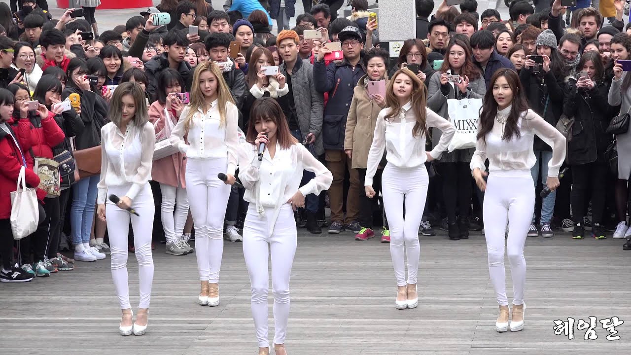 [15.02.28] 피에스타(FIESTAR) Vista 직캠(신촌게릴라) by 헤임달