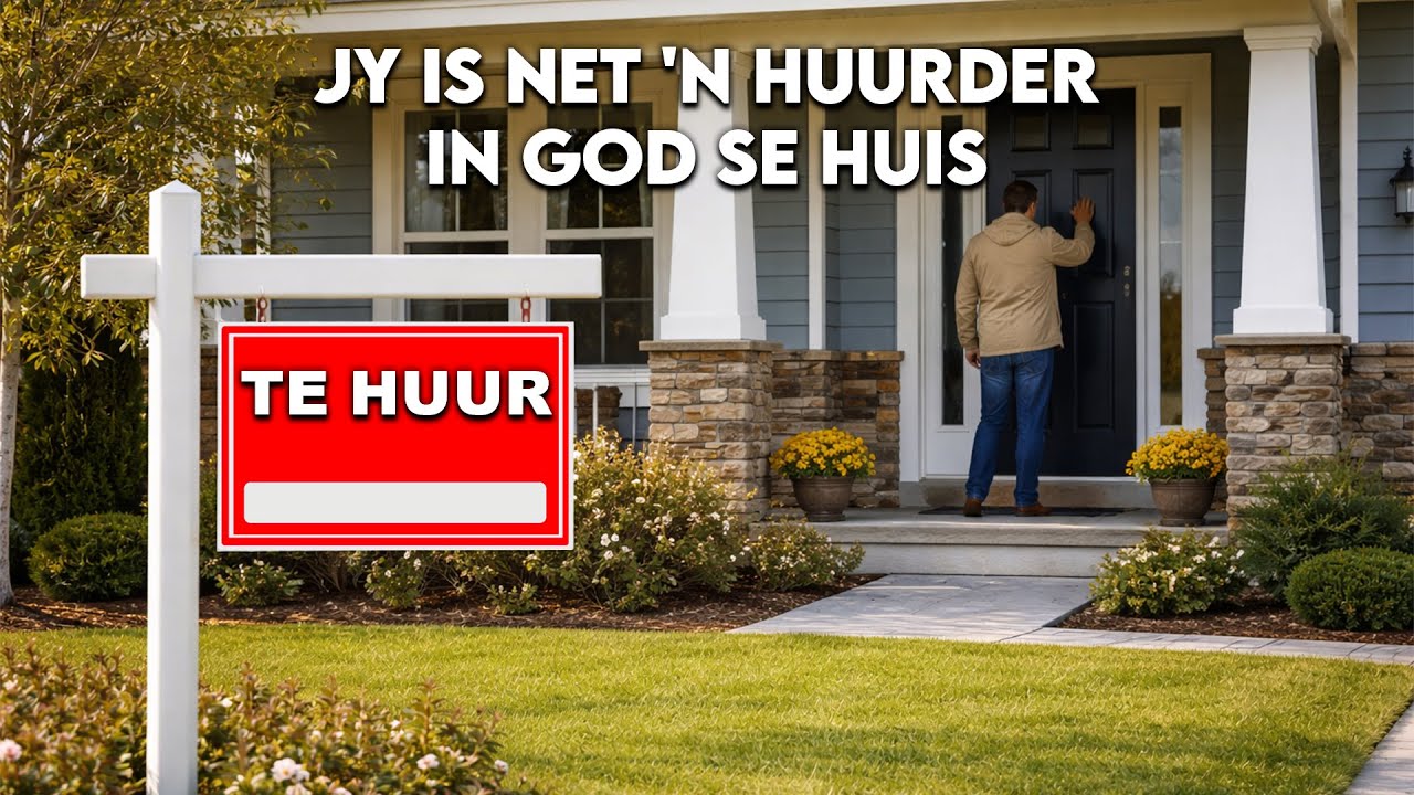 Jy is net 'n huurder in God se huis | 11 Jan 2026