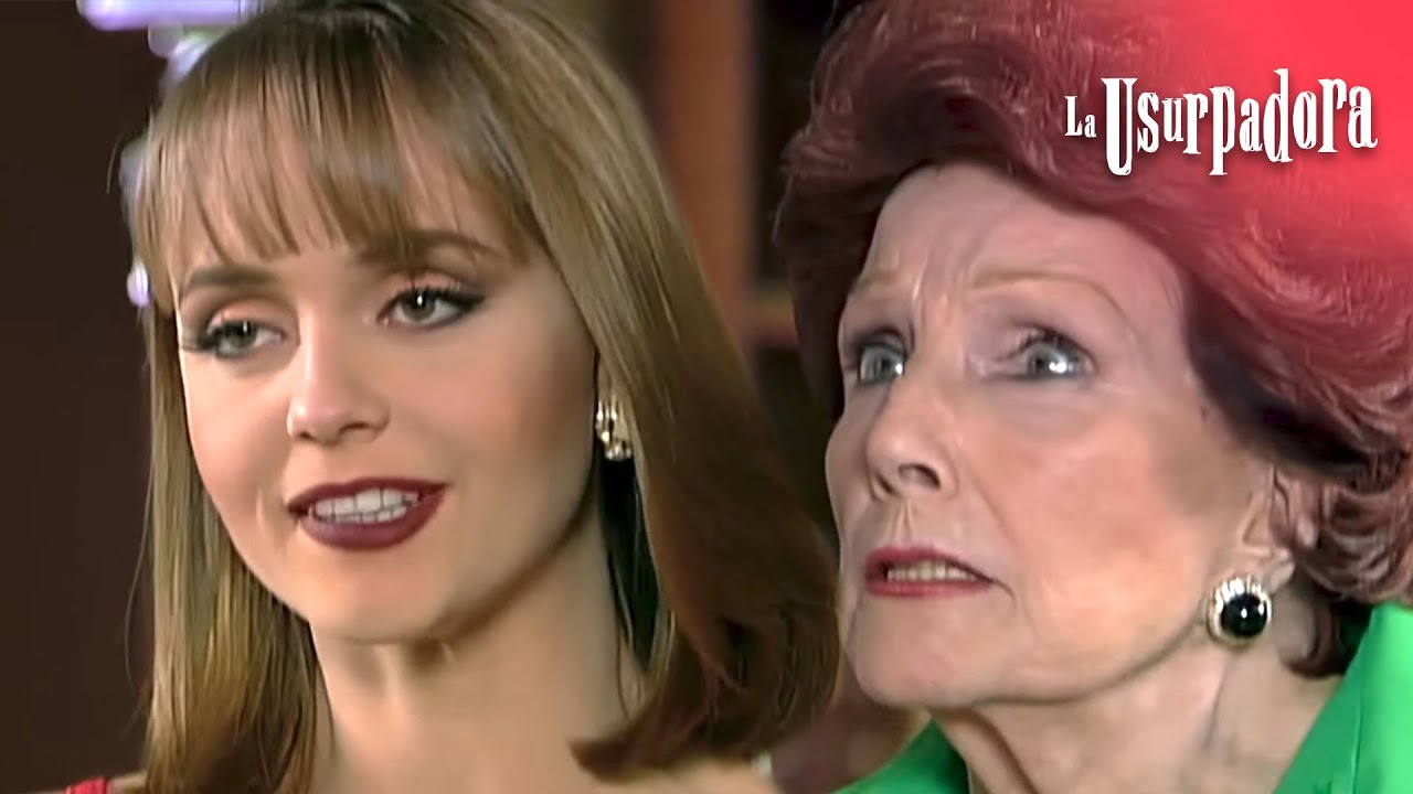 Paola saca de sus casilla a la abuela Piedad | La Usurpadora 1/2 | C-97 | tlnovelas