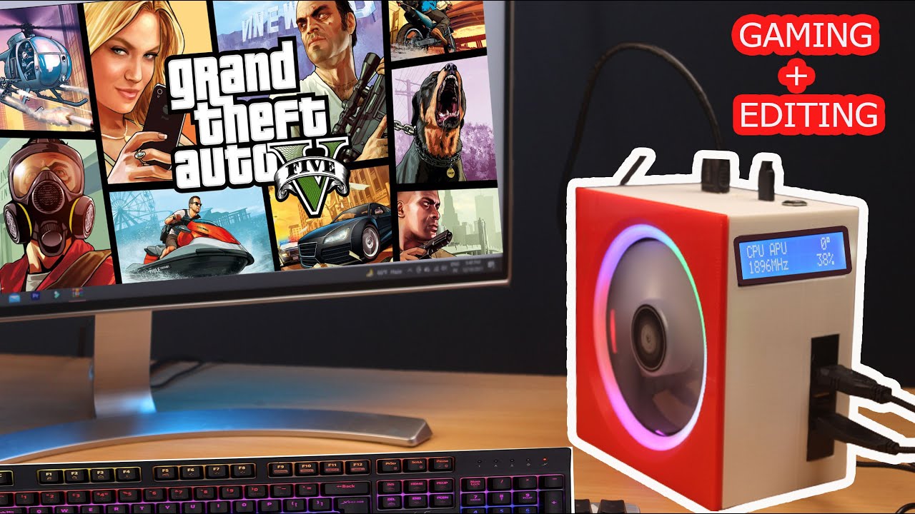 How to Make Mini Gaming PC and Editing PC Using Lattpanda Alpha
