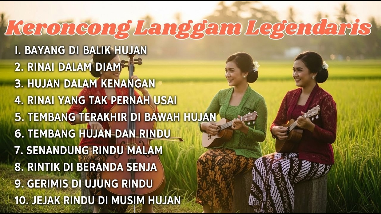 Keroncong Langgam Legendaris | Suara Empuk Tak Lekang Waktu | Keroncong Mania