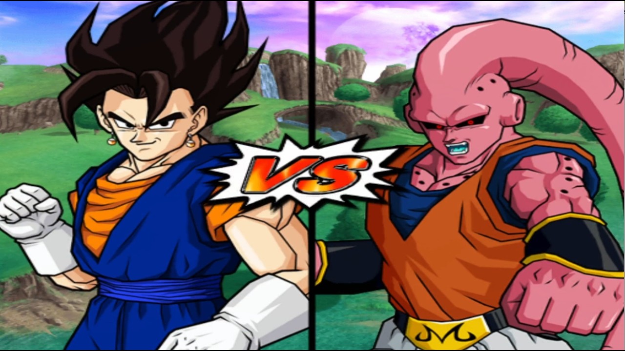 TEAM VEGETTO vs TEAM SUPER BUU (GOHAN ABSORBIDO) || DRAGON BALL Z BUDOKAI TENKAICHI 3