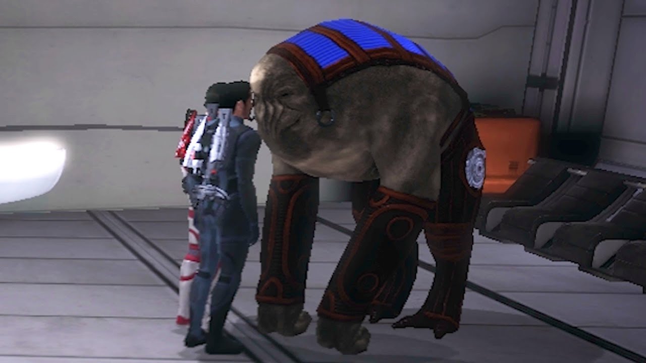 Elcor and Volus Alien Races (Mass Effect 1 | Lore)
