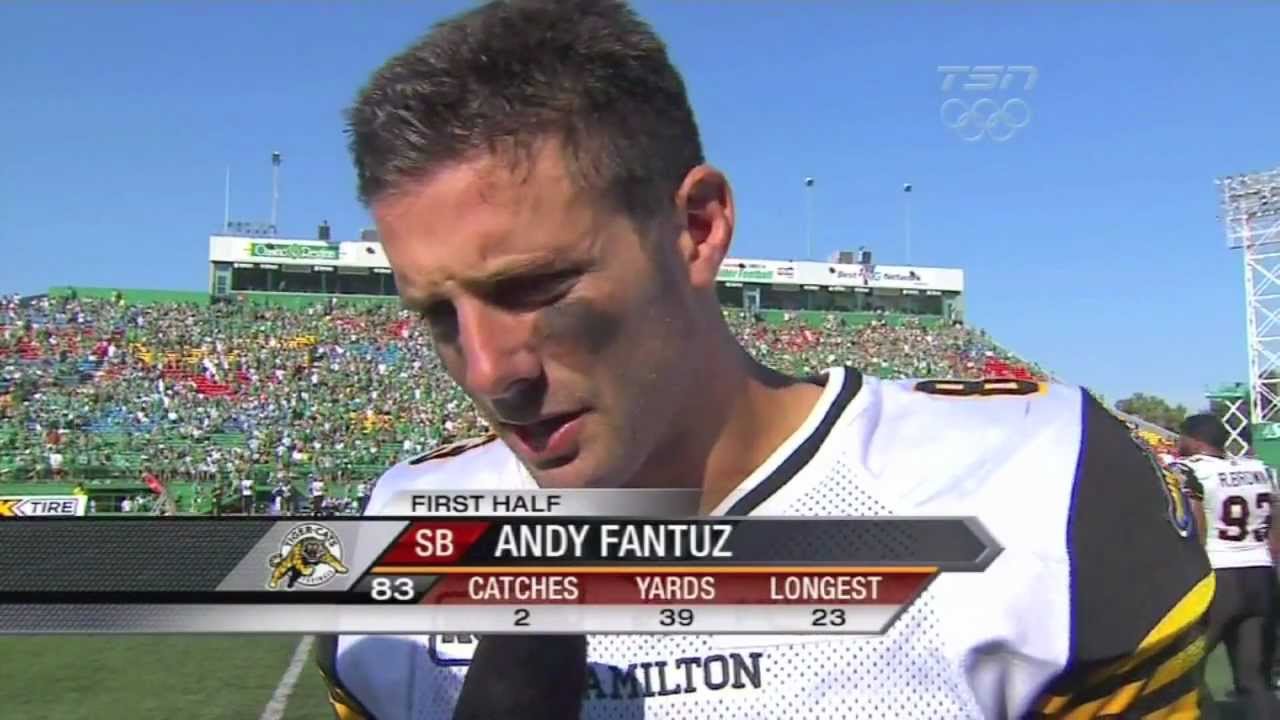 Andy Fantuz returns to Regina - July 28, 2012