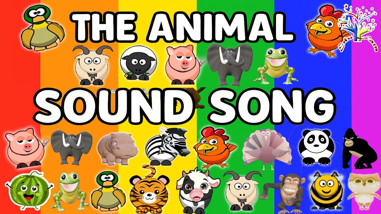 The Animal Sounds Song AW2AC3 | What sounds does the animals make EduFam |Kids Songs and Nursery Kid