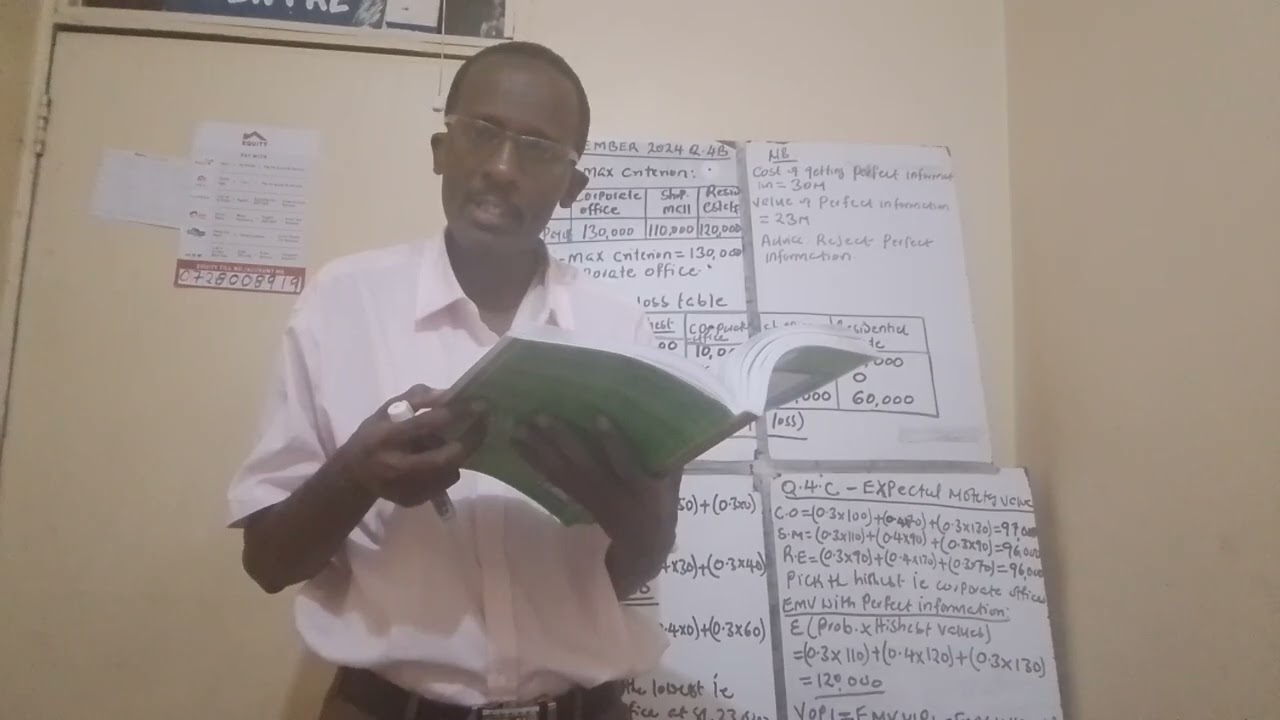 DECISION MAKING UNDER UNCERTAINTY: ADVANCED MANAGEMENT ACCOUNTING.