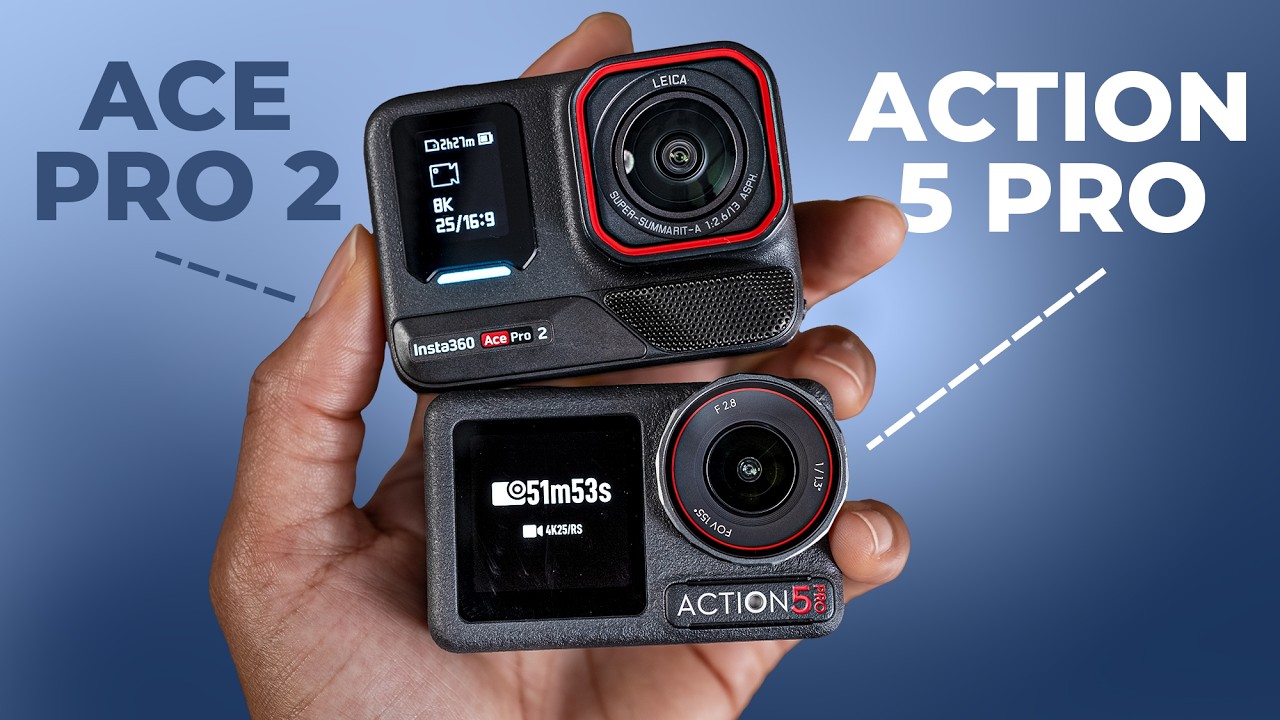 DJI Osmo Action 5 Pro или Insta360 Ace Pro 2. Что выбрать?