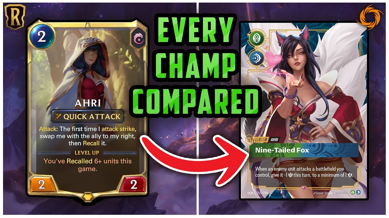 Every Champion in Riftbound EXPLAINED Using LoR!