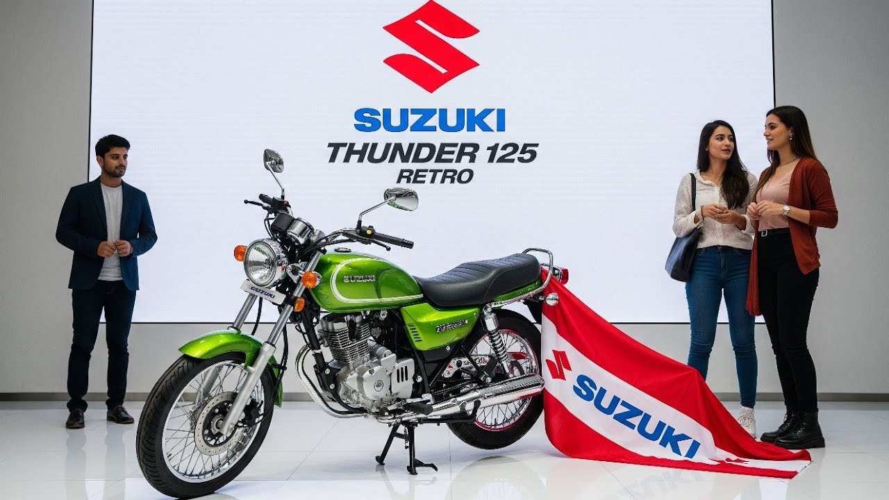 🚨New Maruti Suzuki Thunder 125 Retro 2025 Launched | Cheap Price, New Feature And Mileage!!