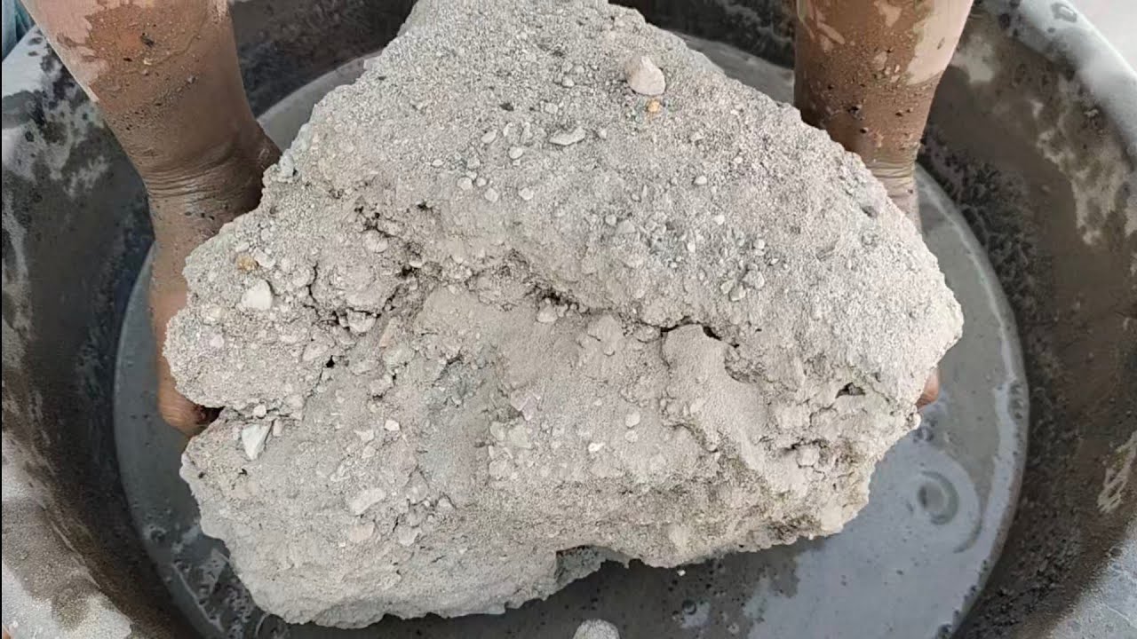 New video | Heavy gritty Huge Chunks | Water crumbling| Satisfying | Sleepaid | ASASMR |