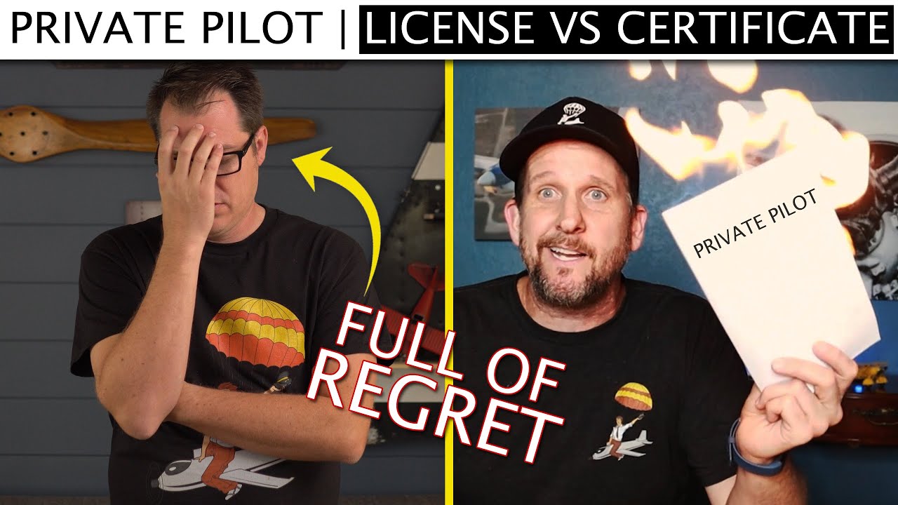 Private Pilot License VS Private Pilot Certificate | AvGeek Brief