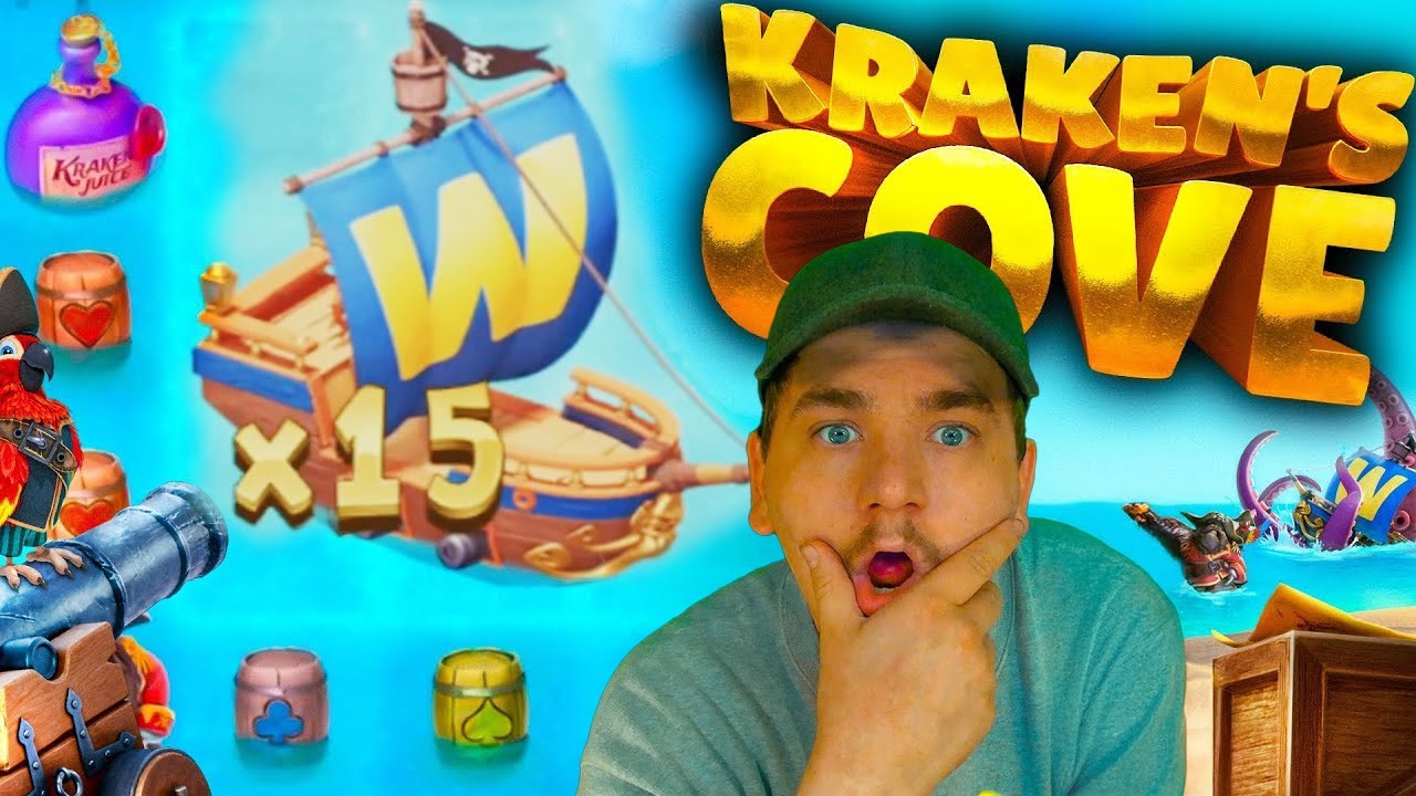 🏴&zwj;☠️Krakens Cove Slot &ndash; HUGE Multipliers & Lots of spins 💣 (CryptoGamba)