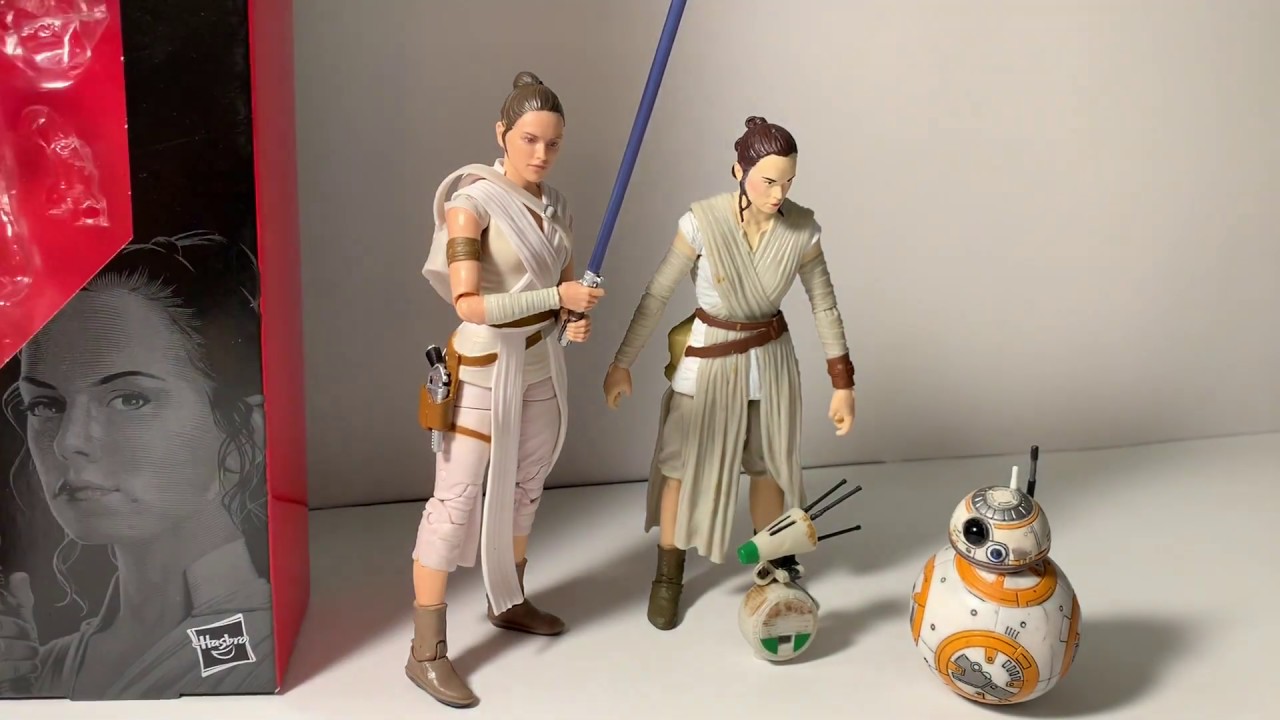 Star Wars Black Series Rey Comparison! TROS vs TFA