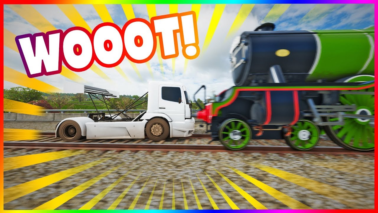 FORZA HORIZON 4 - POCIĄG VS CIĘŻARÓWKA 5500 KG!