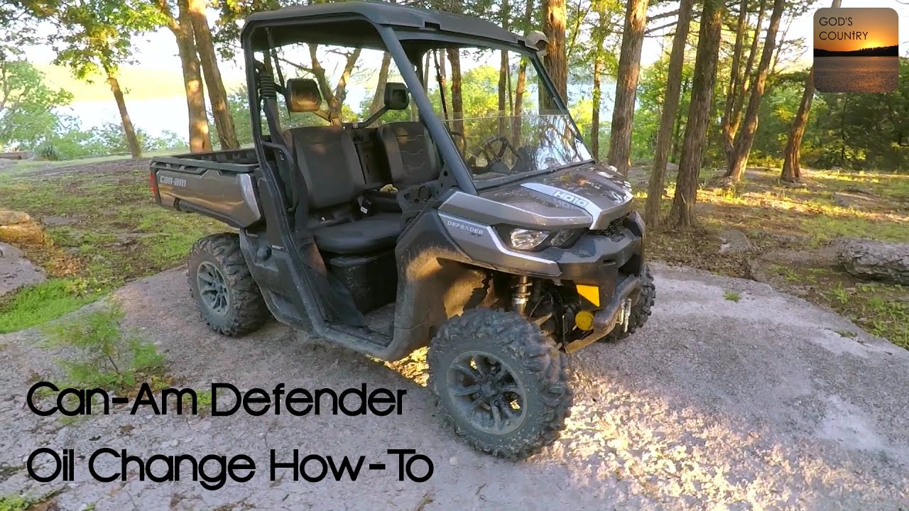 Can-Am Defender Oil Change: How-To