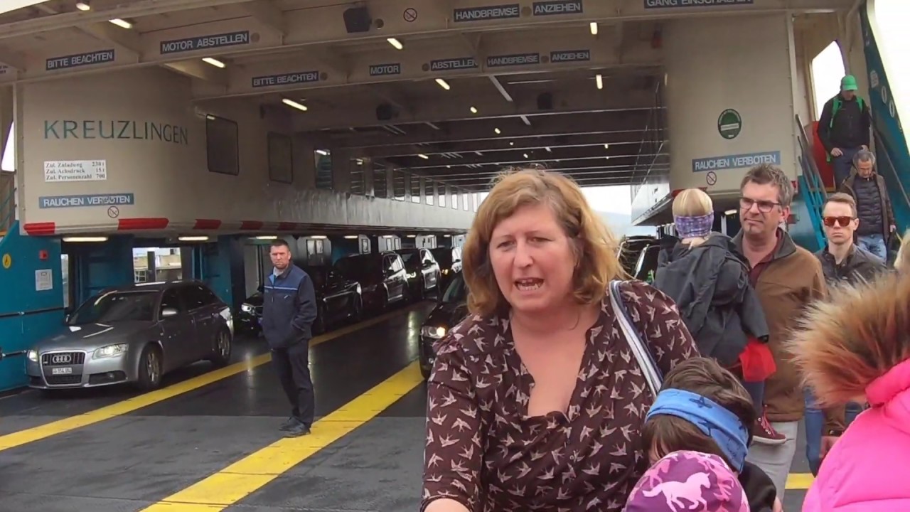 Taking the Ferry on Lake Konstanz to Meersburg, Germany