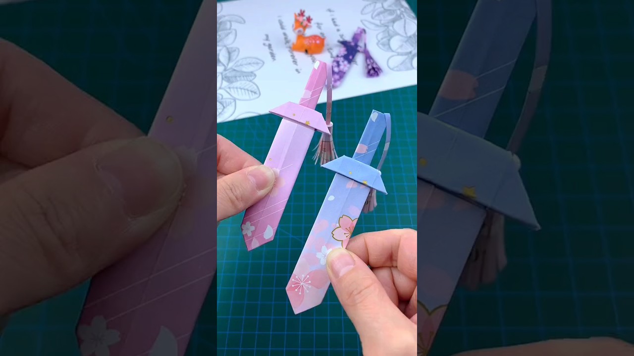 How to make Paper DAGGER (Fighting Knife) with Scabbard   