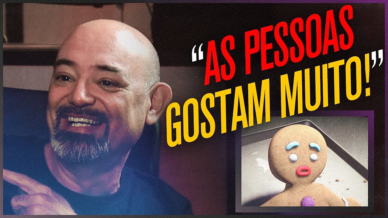 DUBLADOR DO BISCOITO DO SHREK fala sobre o PERSONAGEM
