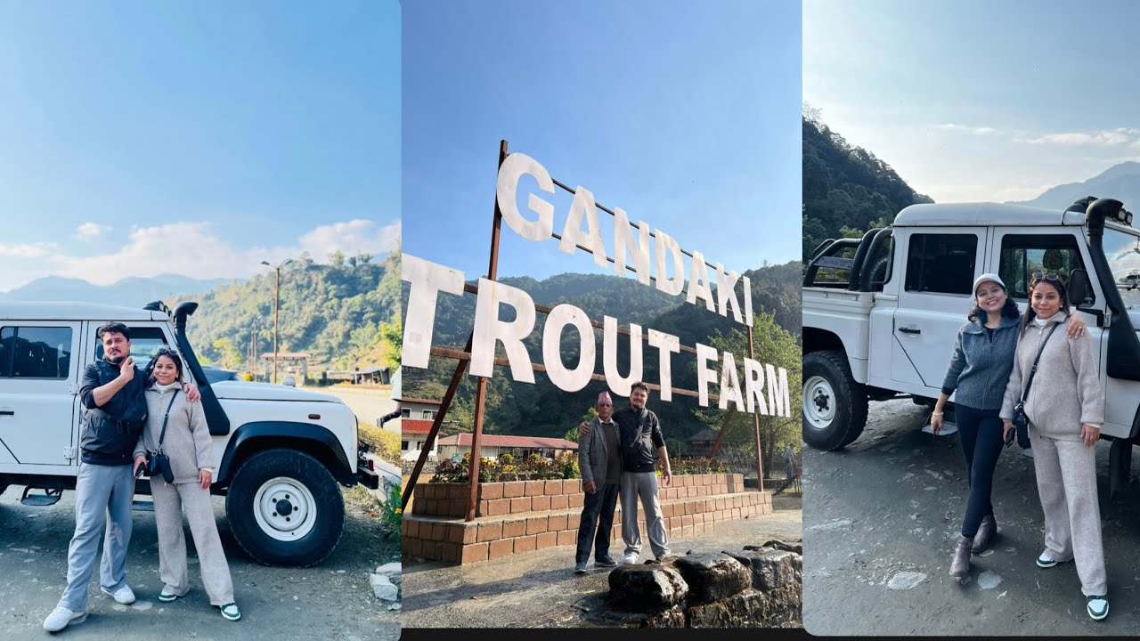 GANDAKI TROUT FARM🐟♥️|| FAMILY LUNCH || ♥️♥️