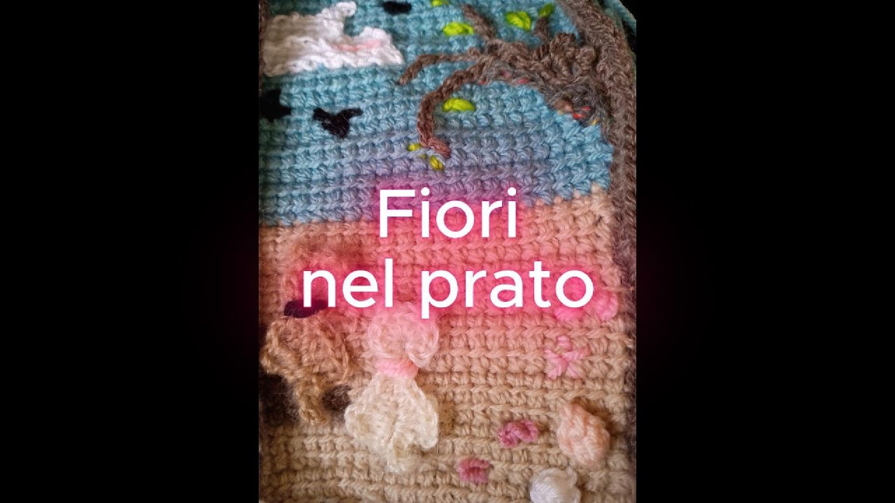 Fiorellini nel prato: 4 modi diversi (uncinetto e ago)