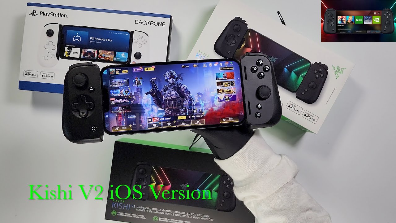 New! Razer Kishi V2 For iPhone - Full Unboxing & Gameplay