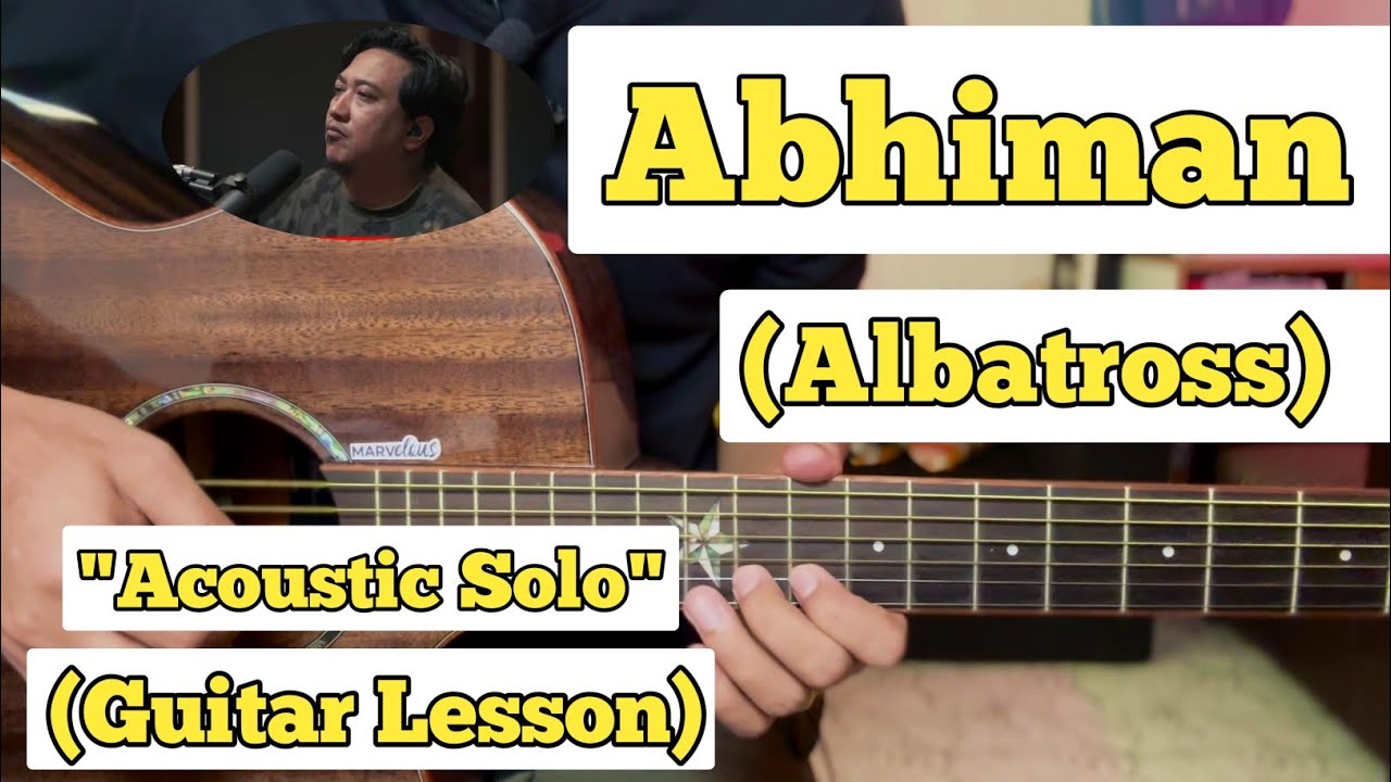 Abhiman - Albatross | Guitar Solo Lesson | (With Tab)