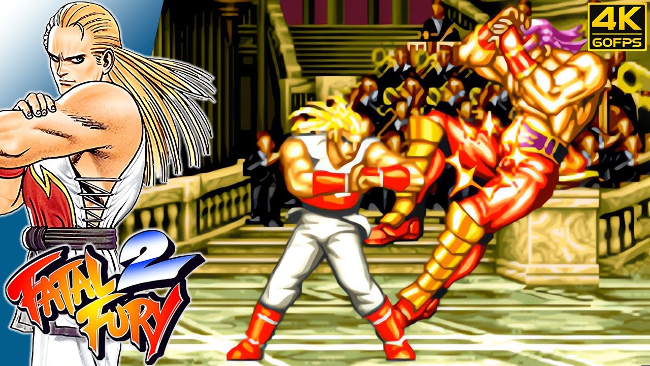 Fatal Fury 2 - Andy Bogard (Arcade / 1992) 4K 60FPS