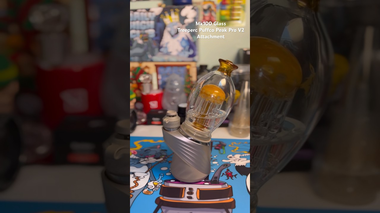 I absolutely LOVE this piece&hellip; A BEAUTIFUL MK100 Glass Puffco Peak Pro attachment!!