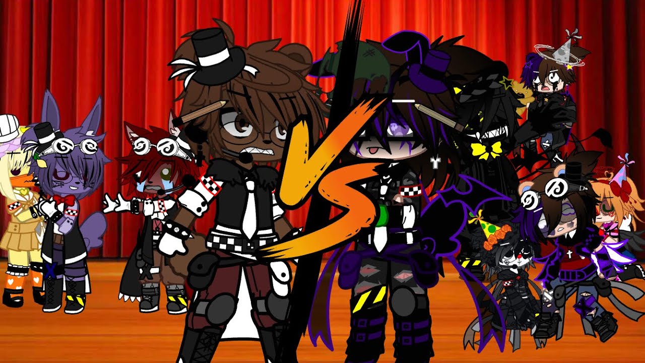 ⚠️OLD⚠️Fnaf 1 VS The Afton Family Singing Battle || FNAF