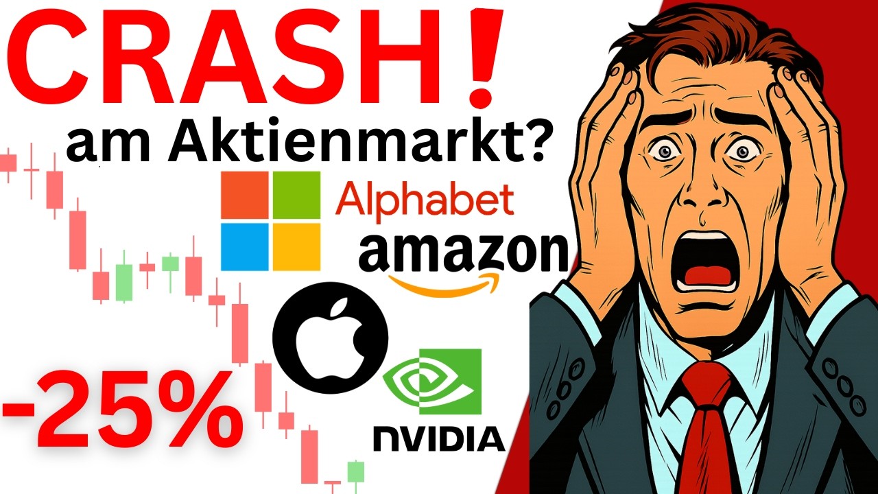 CRASH am Aktienmarkt!? NVIDIA, Microsoft und Alphabet unter Druck!