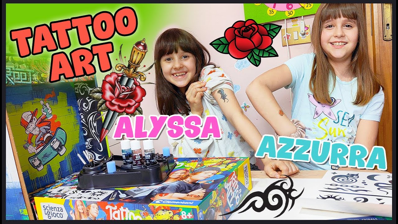 Negozio di tatuaggi di Alyssa e Azzurra