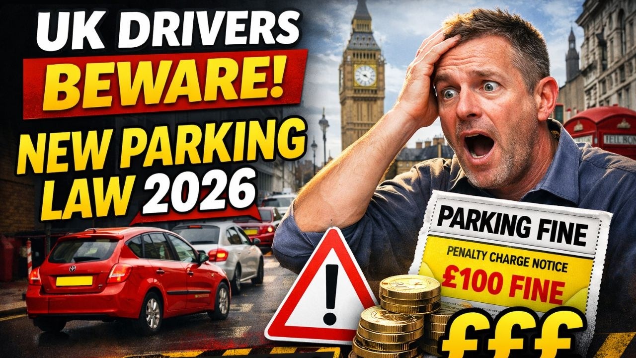 UK Drivers Beware  New Parking Law 2026 | Costly Fines Explained