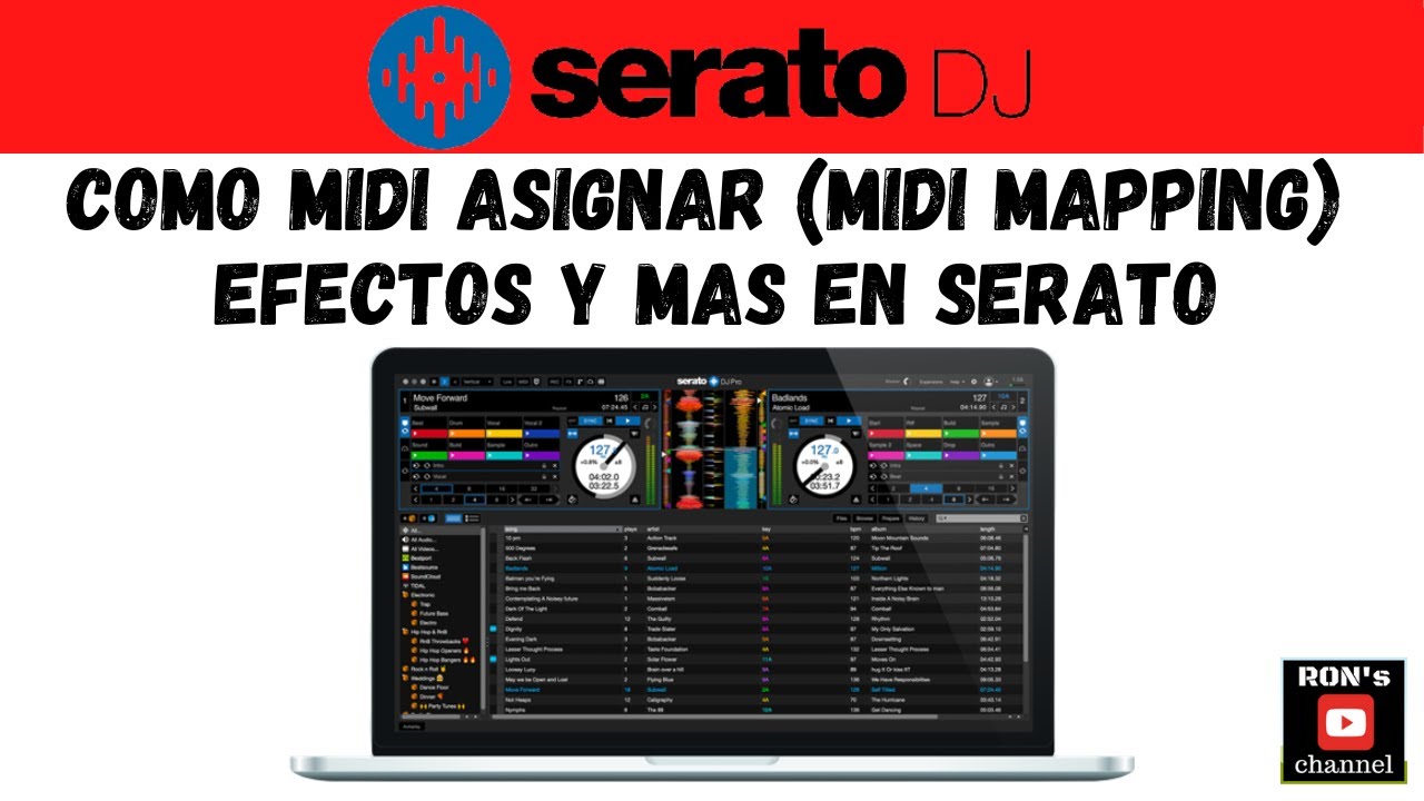 Como MIDI Asignar (MIDI MAPPING) en Serato