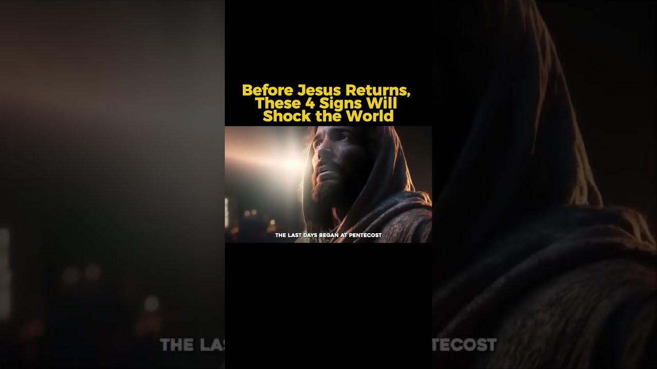 Before Jesus Returns, These 4 Signs Will Shock the World