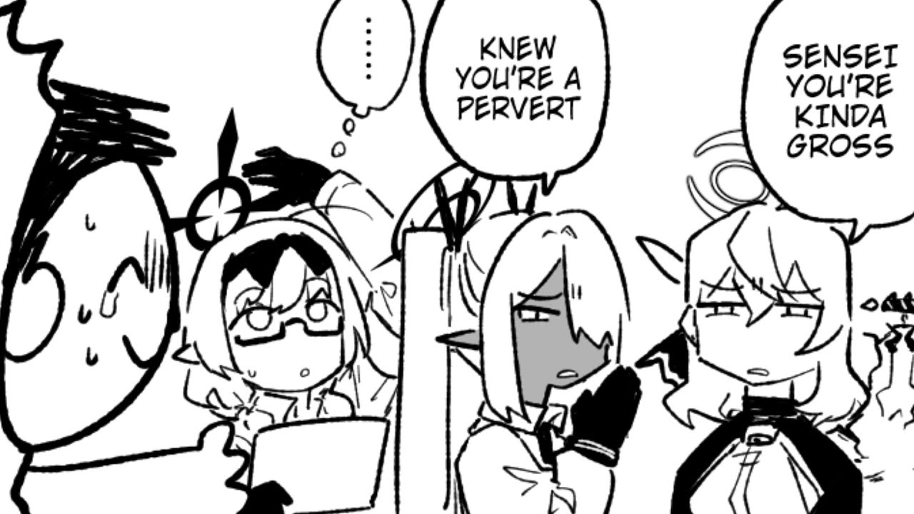 How Sensei Sees Halos (Blue Archive)