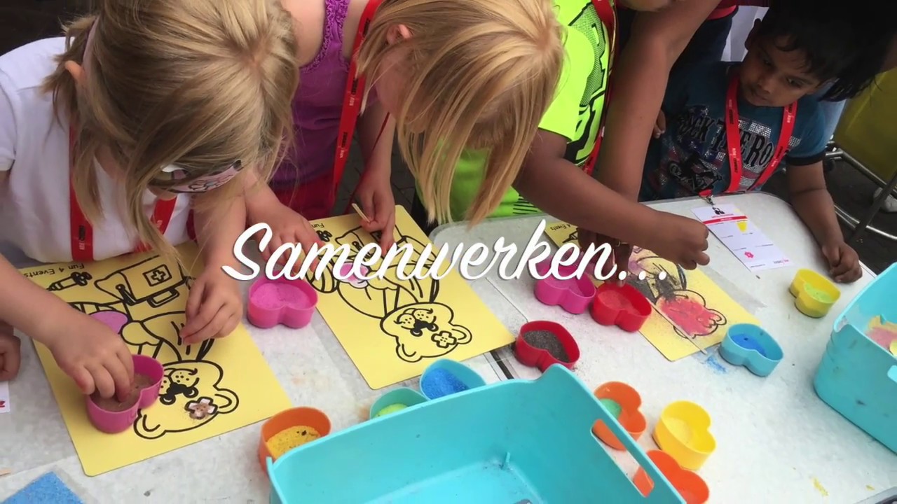 maak je eigen zandtekening op je verjaardag