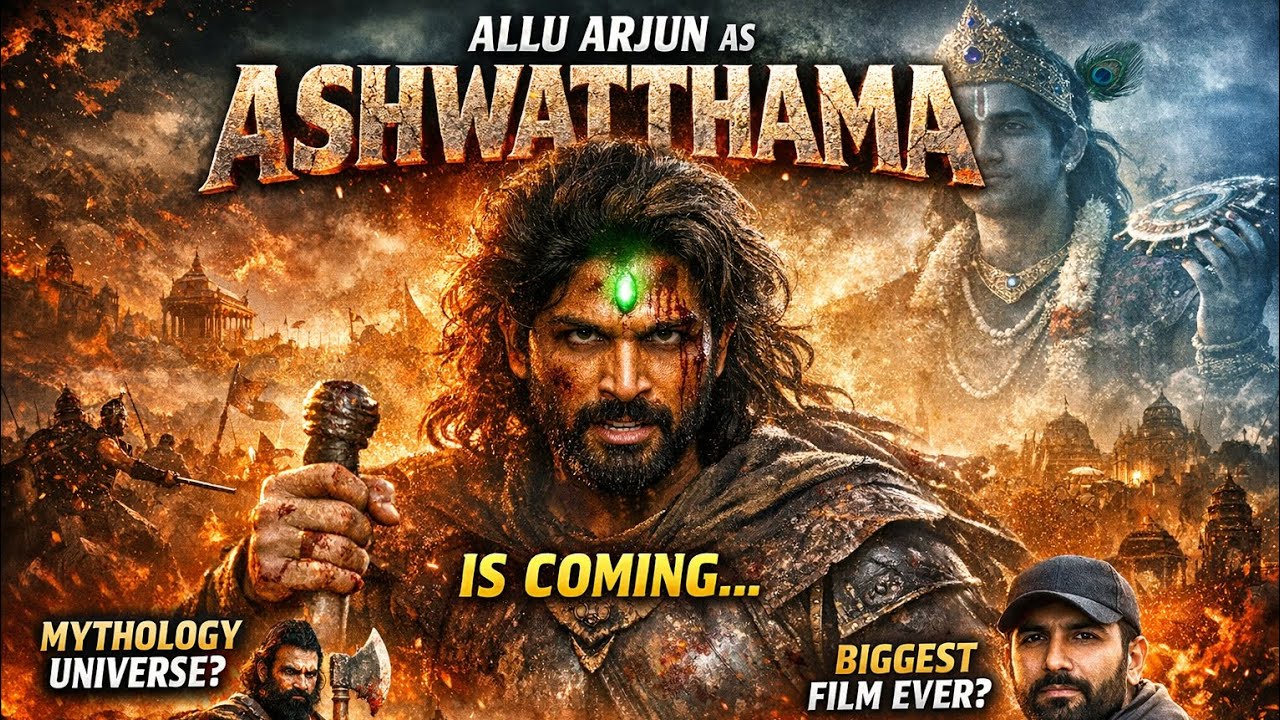 Ashwatthama Movie LEAKED? 😳 Allu Arjun × Aditya Dhar = Biggest Film Ever?