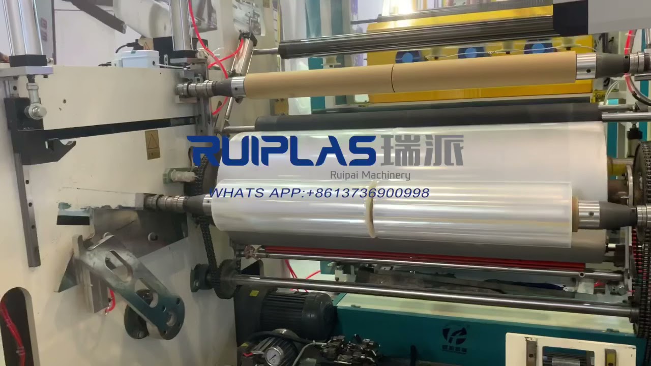2 layers stretch film extruder