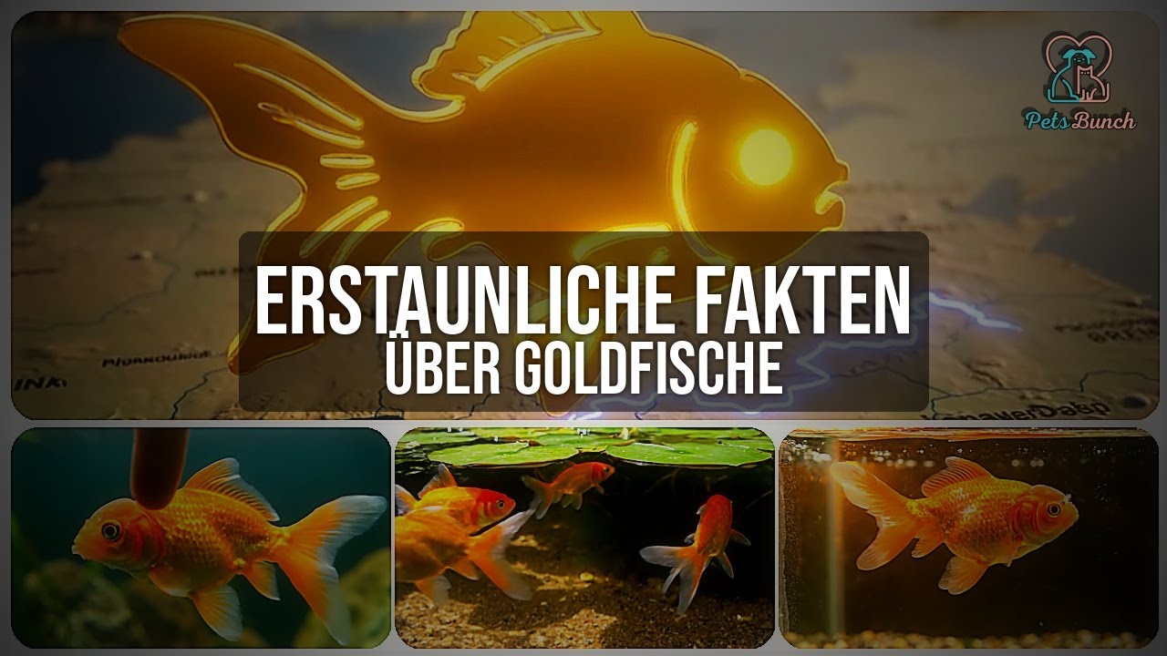 Erstaunliche Fakten über Goldfische, die du nicht kanntest!